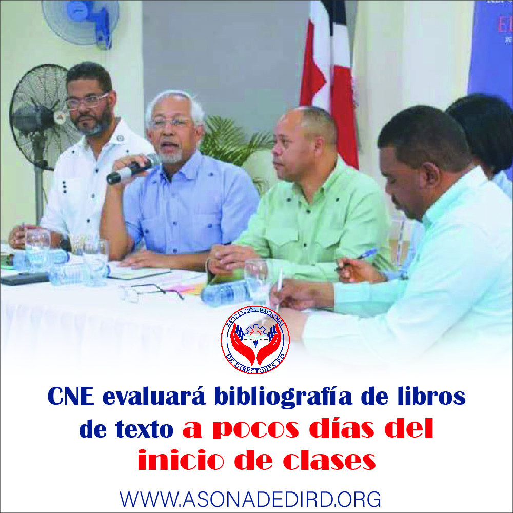 CNE evaluará bibliografía de libros de texto a pocos días del inicio de clases