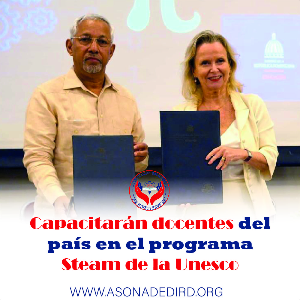 Capacitarán docentes del país en el programa Steam de la Unesco