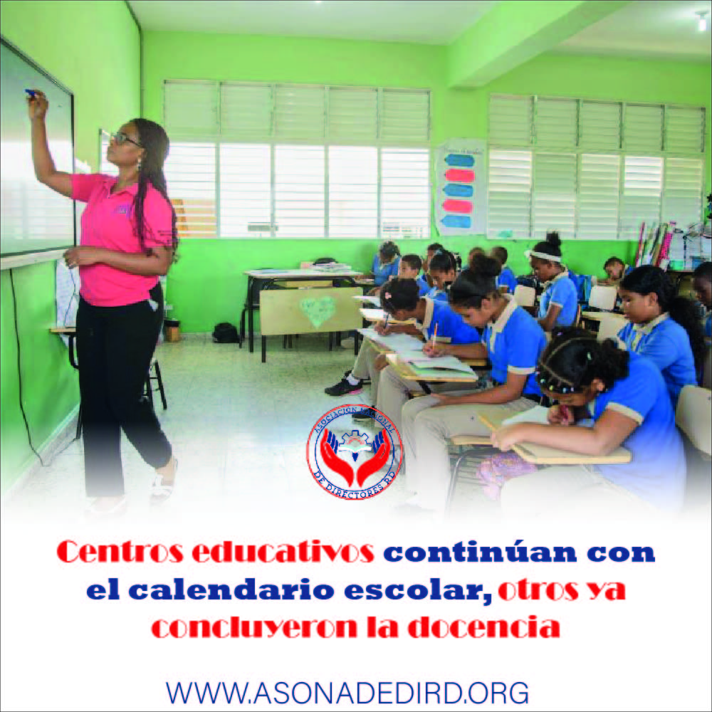 Centros educativos continúan con el calendario escolar, otros ya concluyeron la docencia
