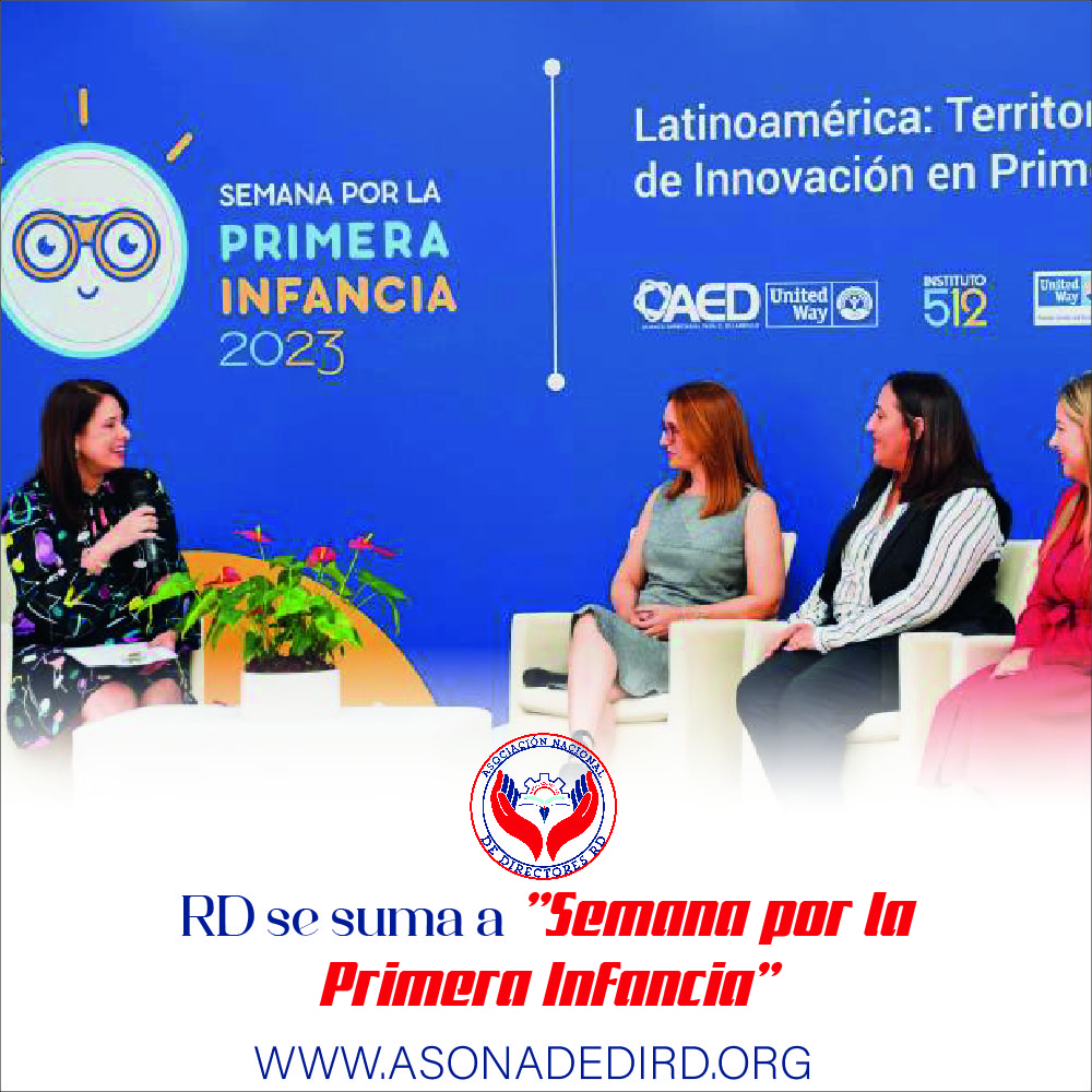 RD se suma a “Semana por la Primera Infancia”