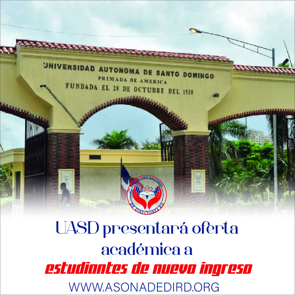 UASD presentará oferta académica a estudiantes de nuevo ingreso