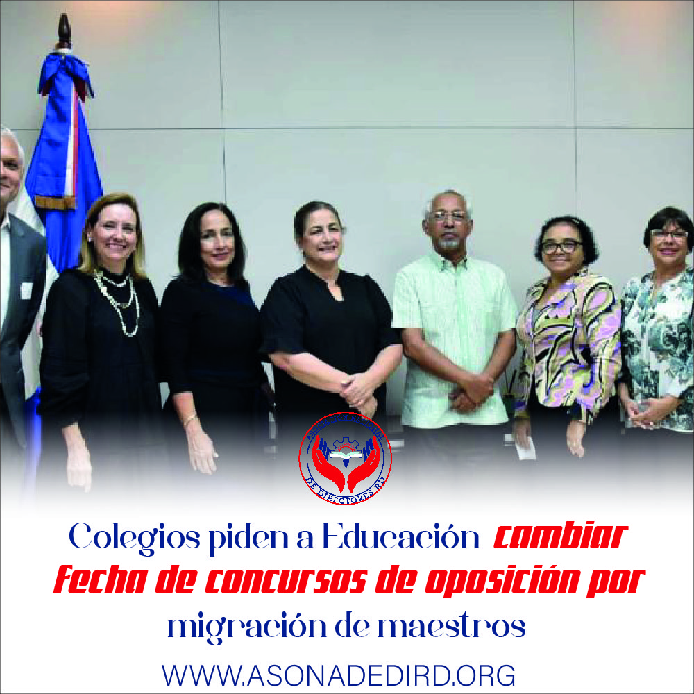 Colegios piden a Educación cambiar fecha de concursos de oposición por migración de maestros